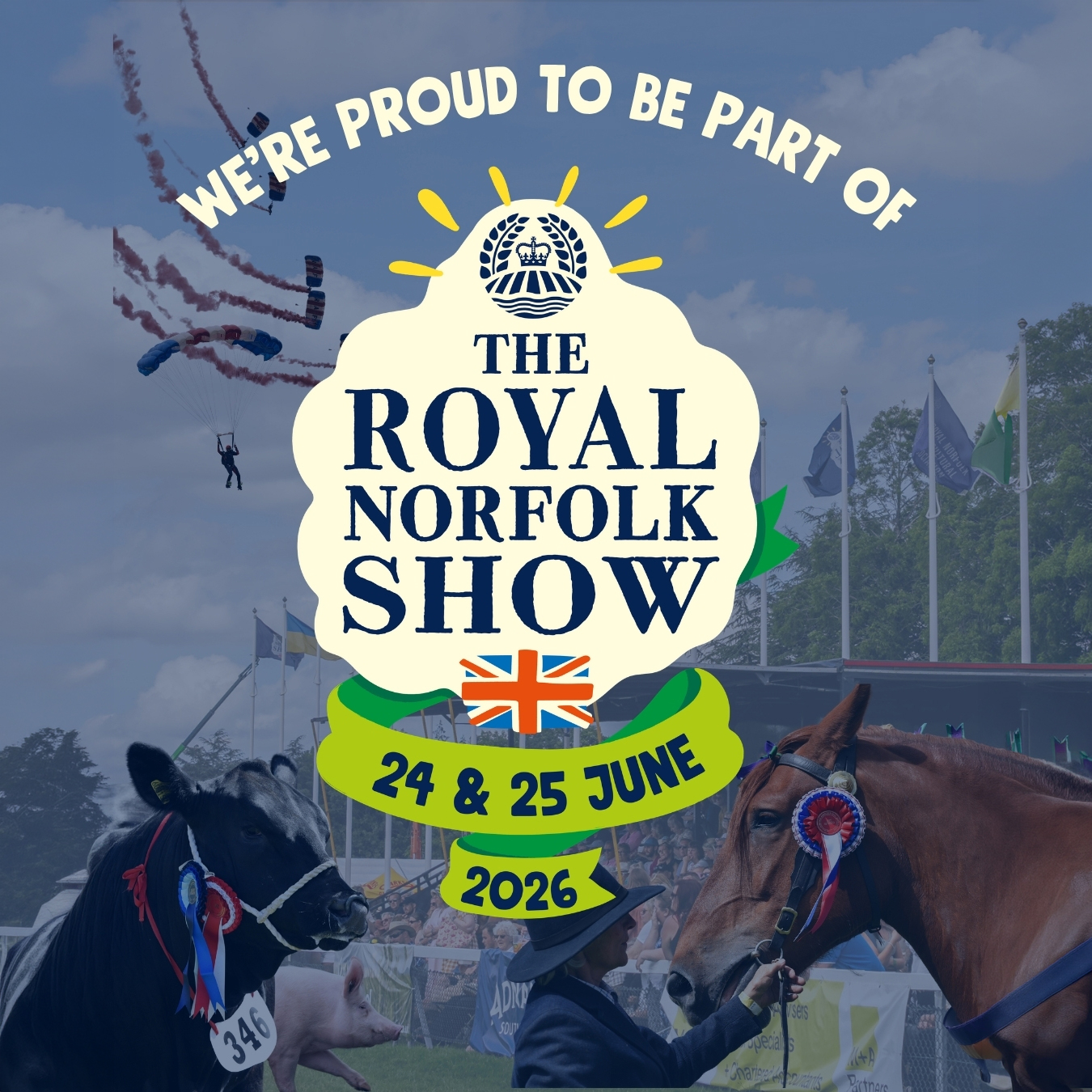 Exhibiting at the Royal Norfolk Show 2026